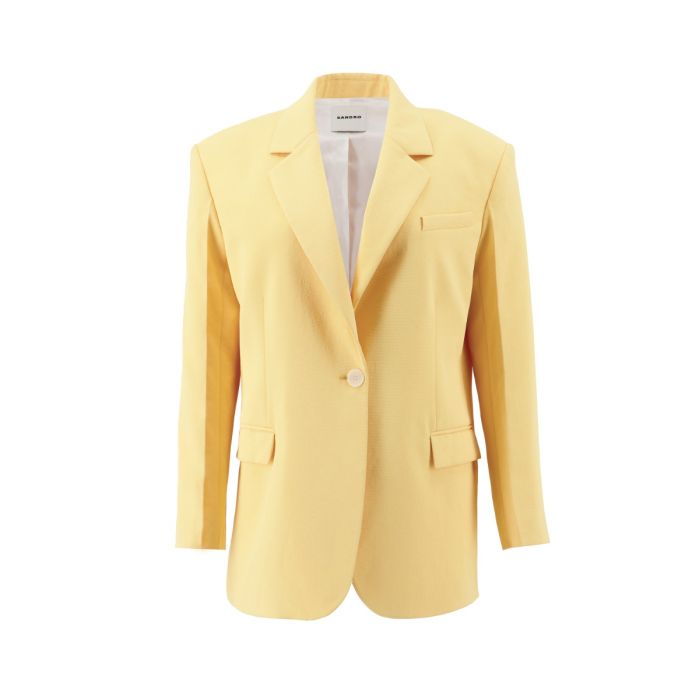 SANDRO Single Breasted Blazer