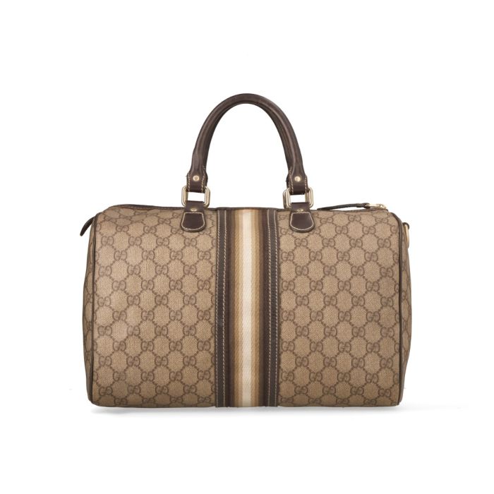 GUCCI GG Canvas Boston Bag